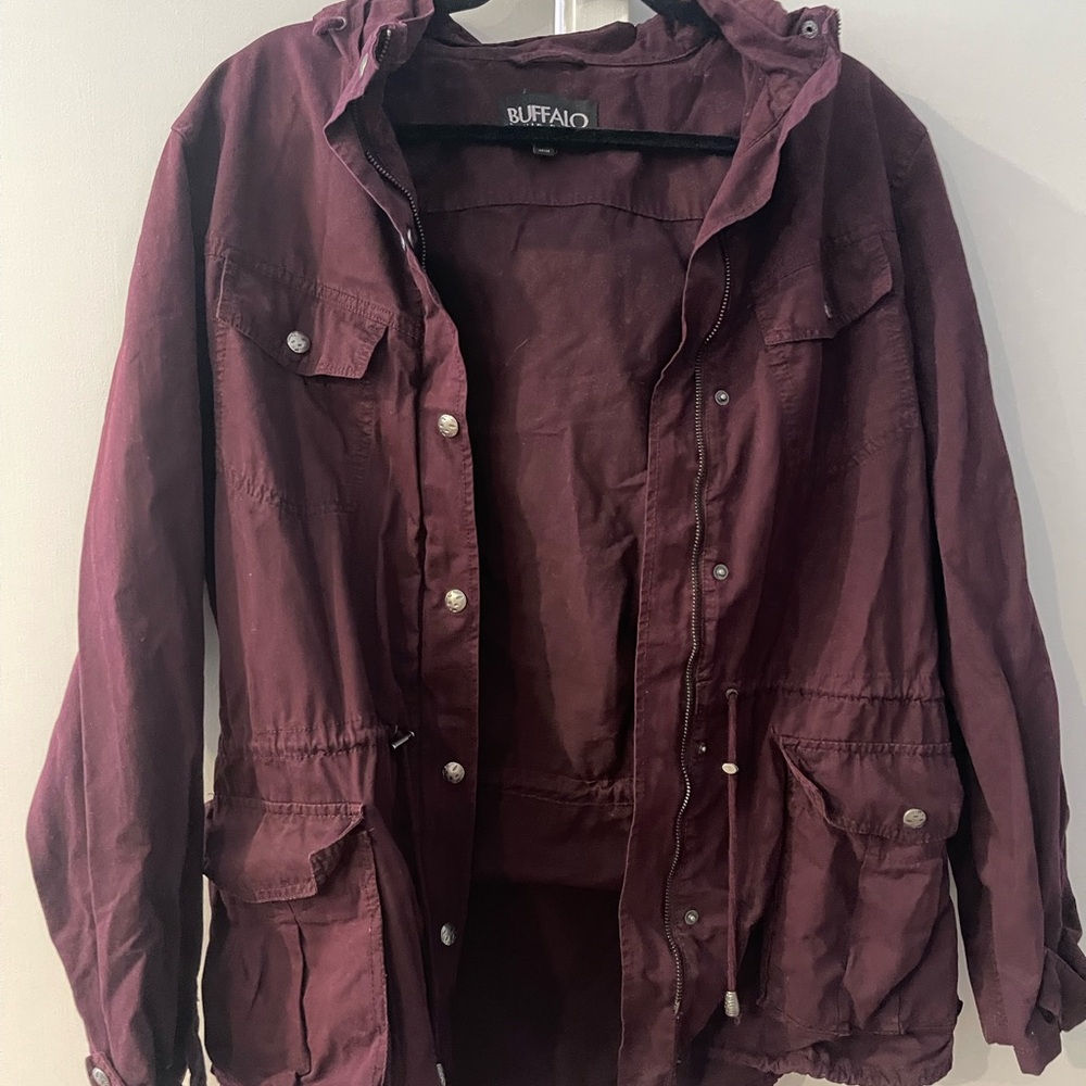 Buffalo Women's Burgundy Jacket size M